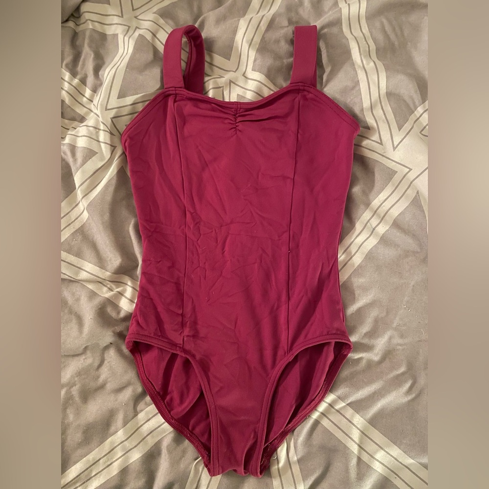 Capezio STUDIO COLLECTION WIDE STRAP CAMISOLE LEOTARD - GIRLS